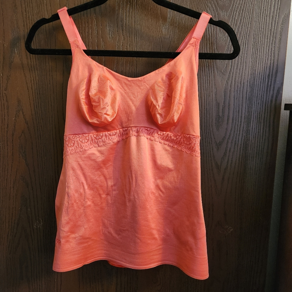 Ruby Ribbon Lace cami size 40